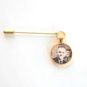 NEW Rememberance Memorial Pin for Graduation Gift Groom Lapel Bride Bouquet